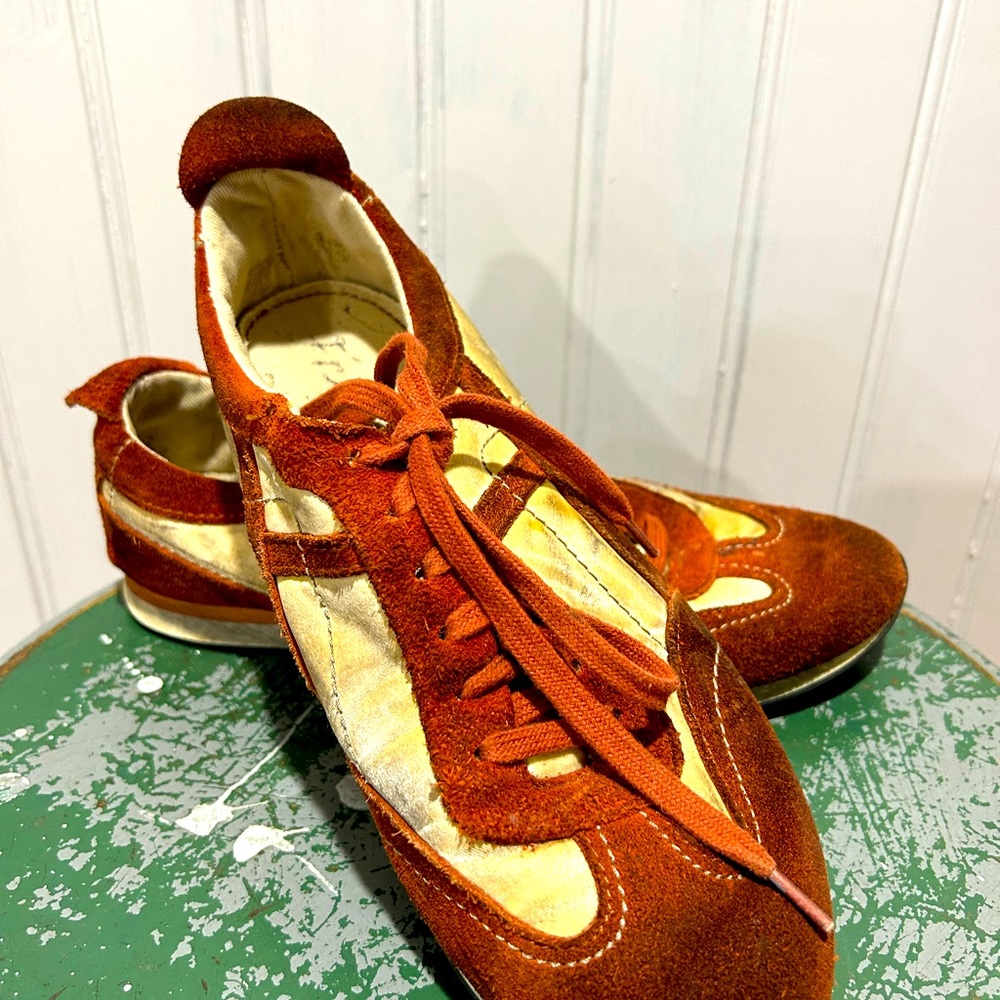 Free People Distressed & Suede Sneaks